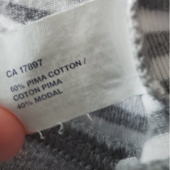 Gap Y2K Semi Cropped Striped Hooded Cardigan - Picture 8 of 12